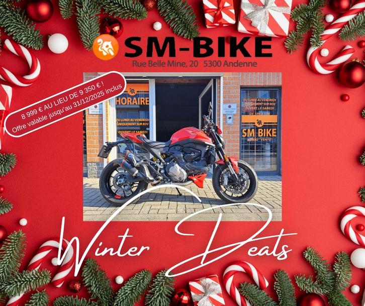 DUCATI MONSTER 937+ VANAF JUNI 2022 MET 7.900 KM!, Motoren, Motoren | Ducati, Bedrijf, Naked bike, meer dan 35 kW, 2 cilinders