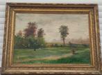 Huile sur toile paysage signe Frans courtens, Antiek en Kunst, Ophalen of Verzenden