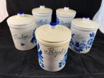 Voorraadpotten Delfts Blauw, Antiek en Kunst, Ophalen of Verzenden