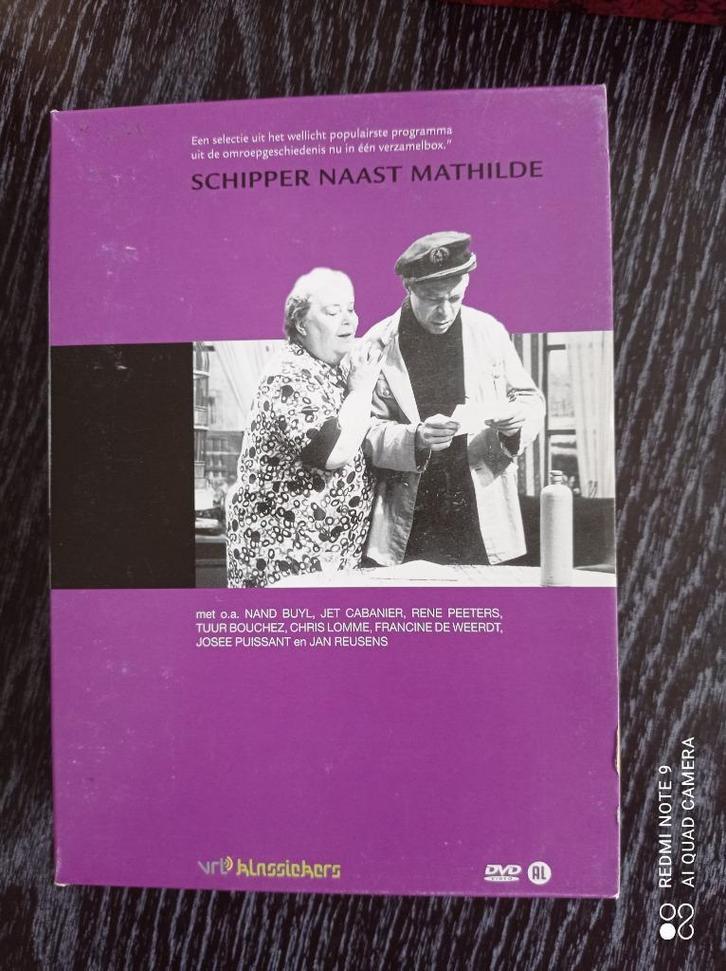 Schipper naast Mathilde, Cd's en Dvd's, Dvd's | Tv en Series, Zo goed als nieuw, Komedie, Boxset, Alle leeftijden, Ophalen of Verzenden