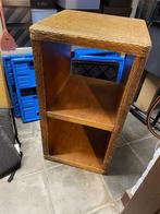 Bijzetkast riet/hout, Huis en Inrichting, Ophalen, Gebruikt