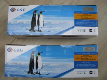 2 huismerk toners CF210X (HP131X) zwart HP 200 color M251/MF beschikbaar voor biedingen