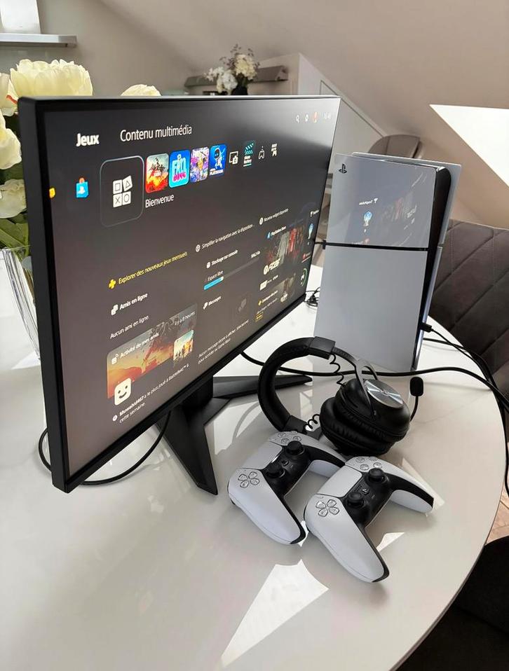 Pack PS5 Digitale complet, Consoles de jeu & Jeux vidéo, Consoles de jeu | Sony PlayStation 2, Comme neuf, Enlèvement