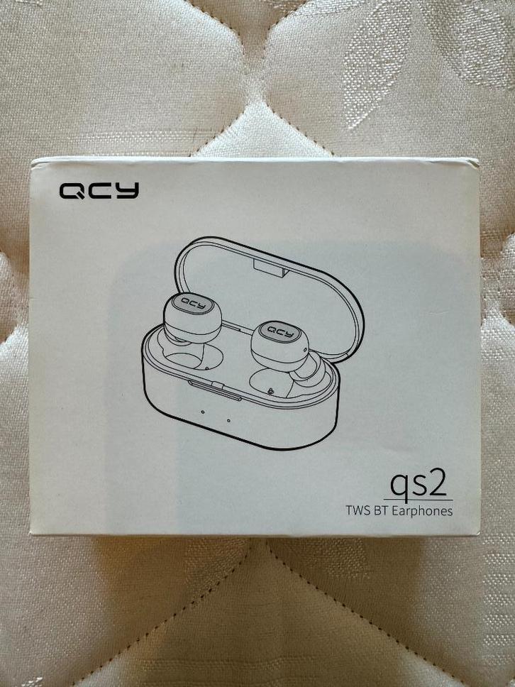 QCY QS2 draadloze oordopjes, Telecommunicatie, Mobiele telefoons | Oordopjes, Gebruikt, In gehoorgang (in-ear), Bluetooth, Ophalen of Verzenden