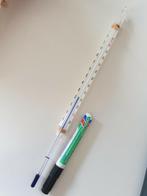 Kwikthermometers in glas,  groot model, Ophalen of Verzenden, Zo goed als nieuw