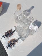 Rum/gin set, water kan en bierboek!, Ophalen, Glas of Glazen, Overige stijlen, Glas