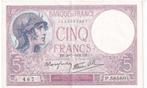 Francia, 5 francs, 1939, XF, Timbres & Monnaies, Billets de banque | Europe | Billets non-euro, Envoi, France, Billets en vrac