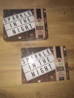 2 NIEUWE letterboxen met verlichting., Ophalen of Verzenden, Nieuw
