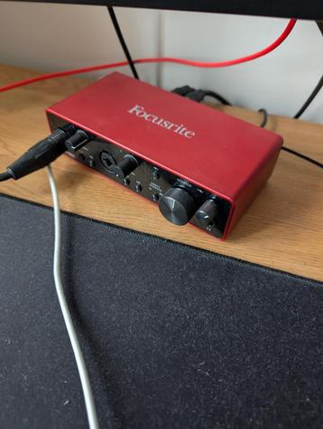 Focusrite Scarlett 2i2 3rd Gen beschikbaar voor biedingen