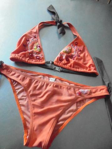 Oranje bikini BANANA MOON maat 38