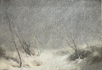 Jaak Van Den Seylbergh (1884-1960): Winterlandschap (117x86) beschikbaar voor biedingen