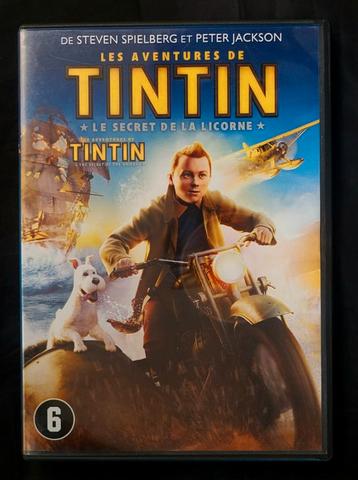 DVD du film Tintin et le secret de la licorne - Spielberg 