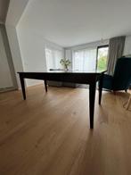 Table de salle à manger en bois - teintée foncé type wenge, Maison & Meubles, Tables | Tables à manger, 150 à 200 cm, Cinq personnes ou plus