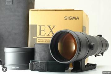 Sigma 500mm f/4.5 EX APO DG HSM - Monture Nikon
