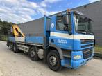 DAF CF 85.360 8x2 PLATFORM + CRANE EFFER 165-3S - MANUAL GEA, Autos, Achat, Entreprise, Boîte manuelle, Autres couleurs