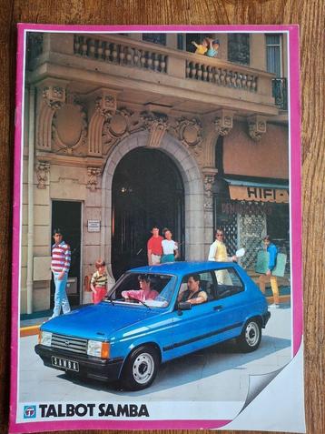 TALBOT SAMBA 1983, Enlèvement ou Envoi, Neuf, Autres marques