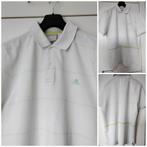 T.L./ADIDAS poloshirt met korte mouwen van katoenpiqué voor, Maat 52/54 (L), Wit, Ophalen of Verzenden, Zo goed als nieuw