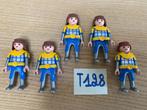 PLAYMOBIL T128 - LOT 5 RIDDERS, Kinderen en Baby's, Speelgoed | Playmobil, Ophalen of Verzenden, Nieuw, Los Playmobil