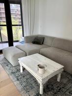 Grijs/beige zetel te koop in zeer goede staat, 250 tot 300 cm, Modern, Gebruikt, Stof
