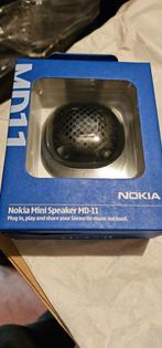 Mini speaker Nokia, zwart, aansluiting via Jack, type MD-11, Ophalen, Nieuw