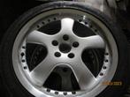 4 velgen van Tora met Dunlop banden SP Sport Maxx, Auto-onderdelen, 17 inch, Banden en Velgen, Gebruikt, Personenwagen