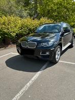 BMW X6 4.0d 2012 zwart metalliek, Autos, BMW, SUV ou Tout-terrain, Cuir, Noir, Automatique