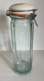 Grote Italiaanse vintage pastapot met keramisch deksel, Huis en Inrichting, Keuken | Servies, Ophalen of Verzenden, Zo goed als nieuw