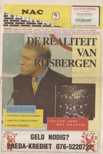 Gezocht: NAC Breda kranten De Tribune 1995-1996 beschikbaar voor biedingen
