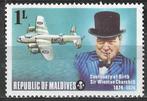Maldiven 1974 - Yvert 503 - Winston Churchill - 1 l. (PF), Postzegels en Munten, Verzenden, Postfris