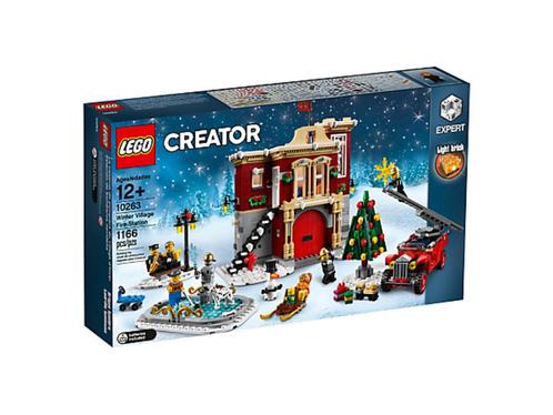 Lego Creator Expert 10263 - Brandweerkazerne in winterdorp, Kinderen en Baby's, Speelgoed | Duplo en Lego, Nieuw, Lego, Complete set