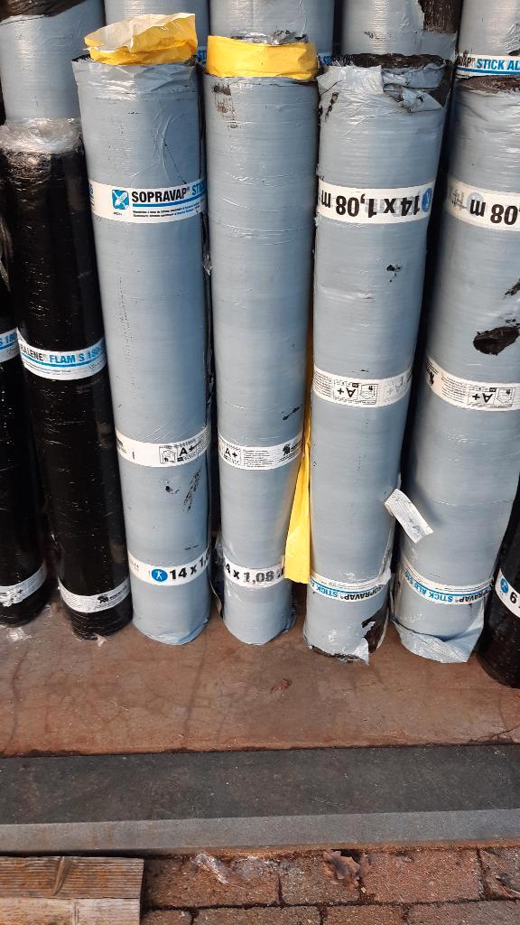 Roofing, Doe-het-zelf en Bouw, Dakpannen en Dakbedekking, Nieuw, Dakleer, 15 m² of meer, Ophalen