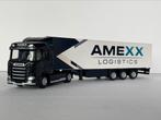 Promotoys (geen Herpa) diecast Scania CS AMEXX 1:87 (metaal), Ophalen of Verzenden, Zo goed als nieuw, Bus of Vrachtwagen, Overige merken