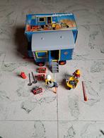 Vintage Playmobil 3760 Schaftkeet construction site trailer, Complete set, Gebruikt, Ophalen