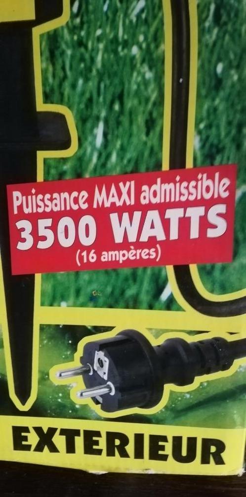 Prises extérieures doubles avec minuterie, Bricolage & Construction, Électricité & Câbles, Neuf, Prise de courant, Enlèvement ou Envoi