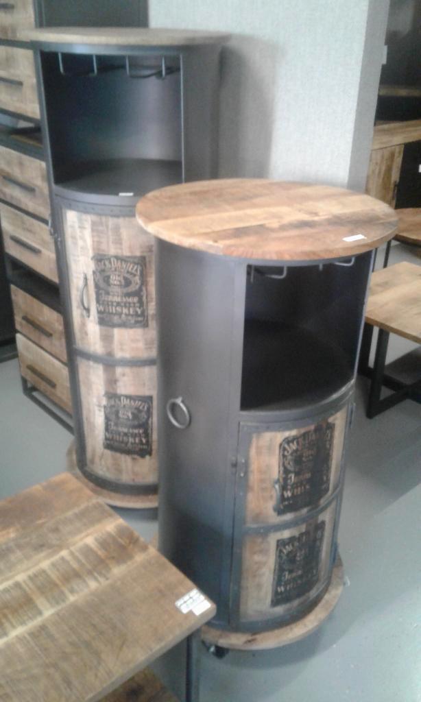 JACK DANIELS houten en metalen bar, nieuw!, Verzamelen, Merken en Reclamevoorwerpen, Nieuw, Overige typen, Ophalen of Verzenden