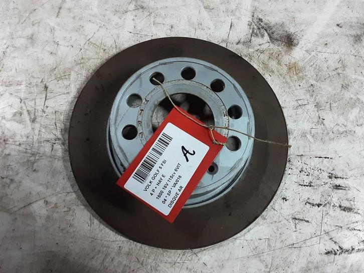REMSCHIJF ACHTER Volkswagen Golf V (1K1) (02-2001/12-2010), Auto-onderdelen, Remmen en Aandrijving, Volkswagen, Gebruikt