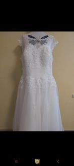 Trouwjurk zonder mouwen, Ophalen of Verzenden, Zo goed als nieuw, Trouwjurk