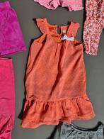 roze jurk met witte dods en strik, 116, Kinderen en Baby's, Kinderkleding | Maat 116, Ophalen of Verzenden, Zo goed als nieuw