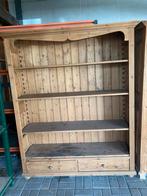 Kast uit massief hout, Huis en Inrichting, Kasten | Boekenkasten, Ophalen, Gebruikt, 100 tot 150 cm, Landelijk