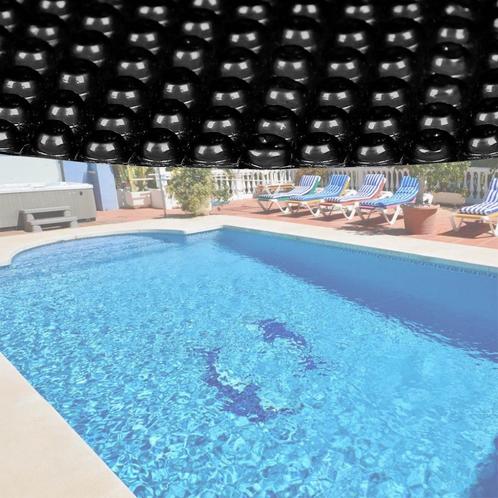 Zwembad afdekzeil "Solar" | Extra dik | 3,6 meter | Zwart, Tuin en Terras, Zwembad-toebehoren, Nieuw, Afdekzeil, Verzenden
