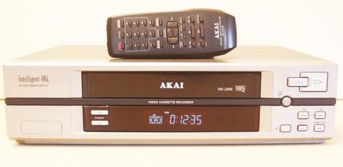 Akai VS-J200 Videorecorder / Afstandsbediening / Hi Quality, Audio, Tv en Foto, Videospelers, Zo goed als nieuw, VHS-speler of -recorder