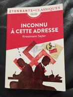 Kressmann Taylor Inconnu à cette adresse, Livres, Enlèvement ou Envoi