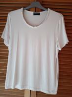 T-shirt met korte mouwen en ronde hals. Your 6th Sense van C, Ophalen, Wit, Maat 42/44 (L), Zo goed als nieuw