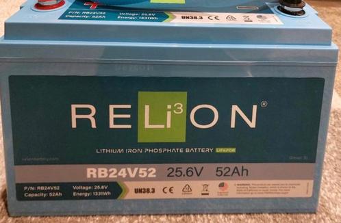 Relion RB2452V Lithium Batterij, TV, Hi-fi & Vidéo, Batteries, Neuf, Rechargeable, Enlèvement ou Envoi