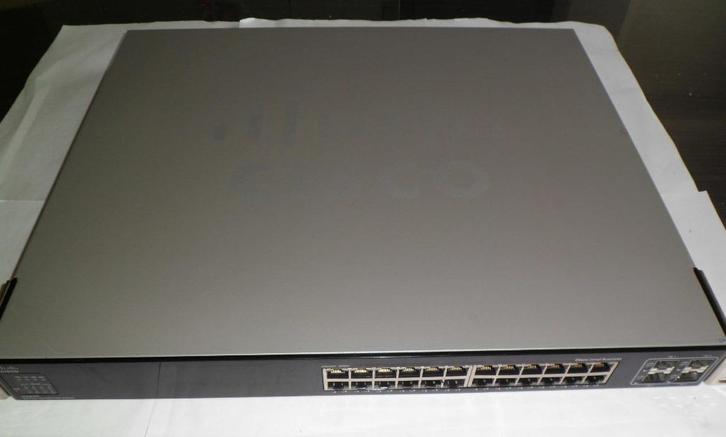Cisco SGE2000 Gigabit-switch met 24 poorten Managed Switch, Computers en Software, Netwerk switches, Zo goed als nieuw, Ophalen of Verzenden