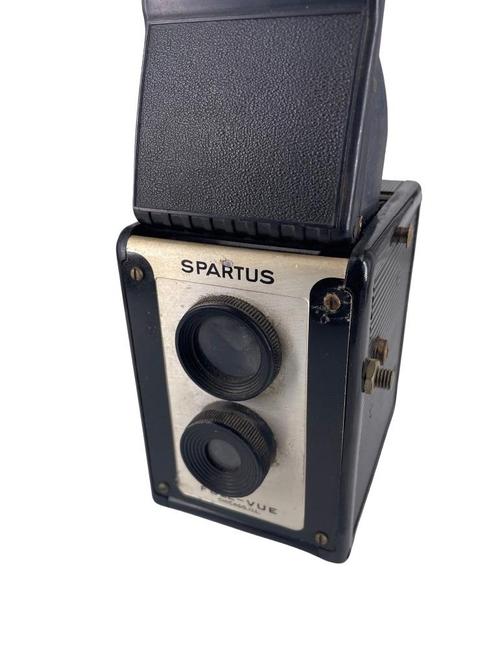 Cameradoos Spartus volledig uitziend bakeliet USA 1948-1960, Verzamelen, Foto-apparatuur en Filmapparatuur, Fototoestel, 1940 tot 1960