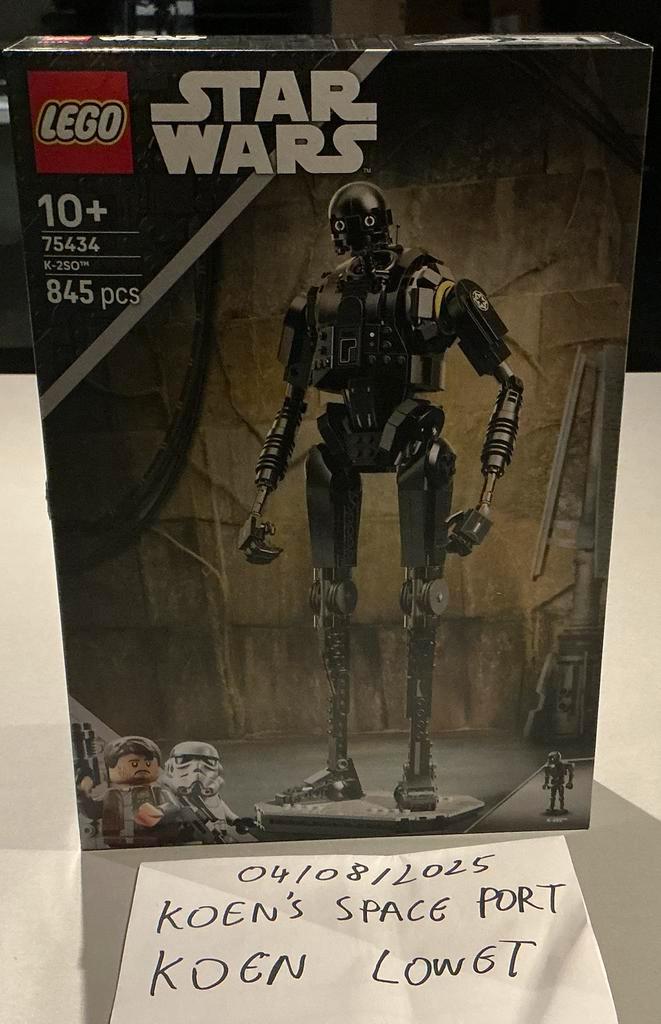 Lego Star Wars 75434 K-2S0 Security Droid, Kinderen en Baby's, Speelgoed | Duplo en Lego, Nieuw, Lego, Complete set, Ophalen of Verzenden