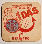 200e anniversaire DAS Hougaerde sous-bock bierviltje, Enlèvement ou Envoi, Sous-bock