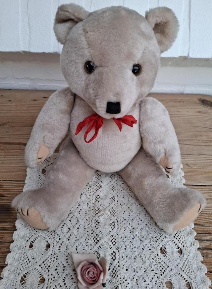 Vintage teddybeer, Antiek en Kunst, Curiosa en Brocante, Ophalen of Verzenden