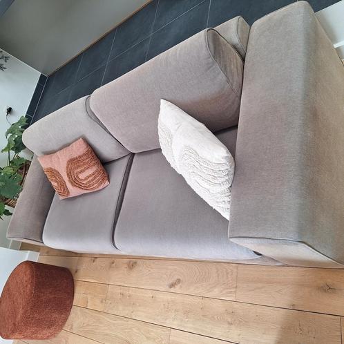Zetel - taupe, Huis en Inrichting, Zetels | Zetels en Chaises Longues, Ophalen